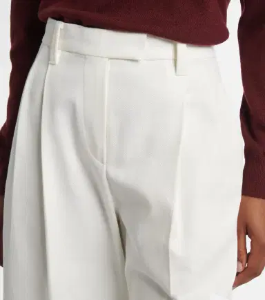 Brunello Cucinelli Cotton barrel-leg pants | Thumbnail 2