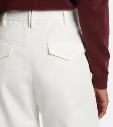 Brunello Cucinelli Cotton barrel-leg pants | Thumbnail 4