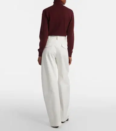 Brunello Cucinelli Cotton barrel-leg pants | Thumbnail 6