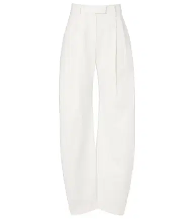 Brunello Cucinelli Cotton barrel-leg pants | Thumbnail 1