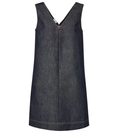 Brunello Cucinelli Monili cotton twill minidress | Thumbnail 1