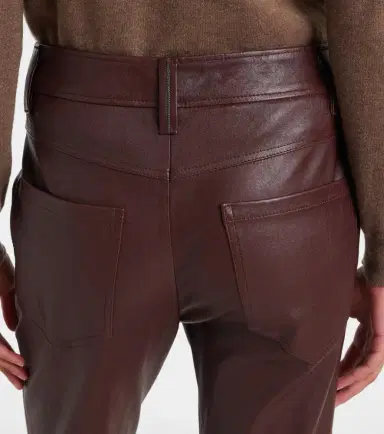 Brunello Cucinelli Leather pants | Thumbnail 2 Brunello Cucinelli Leather pants | Thumbnail 2