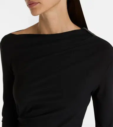 Brunello Cucinelli Monili gathered top | Thumbnail 2