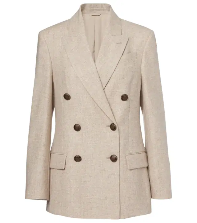 Brunello Cucinelli Wool and cashmere blazer