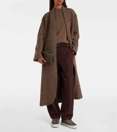 Brunello Cucinelli Monili suede slip-on shoes | Thumbnail 5 Brunello Cucinelli Monili suede slip-on shoes | Thumbnail 5