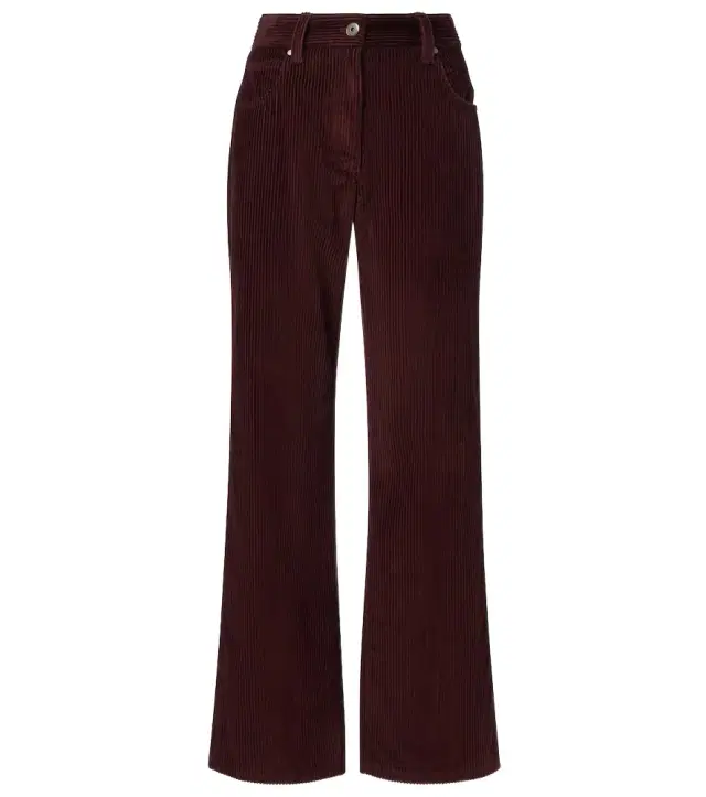 Brunello Cucinelli Monili corduroy straight pants