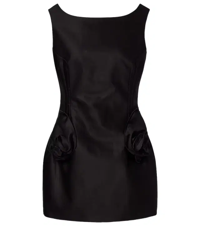 Magda Butrym Floral-appliqué cotton minidress
