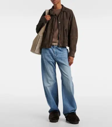Brunello Cucinelli Monili shearling slip-on shoes | Thumbnail 5 Brunello Cucinelli Monili shearling slip-on shoes | Thumbnail 5
