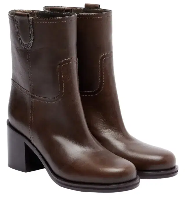 Brunello Cucinelli Leather ankle boots