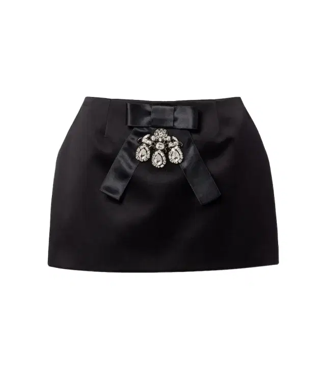 Dolce & Gabbana Duchesse silk-blend satin miniskirt