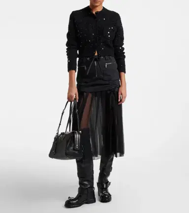 Dolce & Gabbana Silk and cotton midi skirt | Thumbnail 2 Dolce & Gabbana Silk and cotton midi skirt | Thumbnail 2