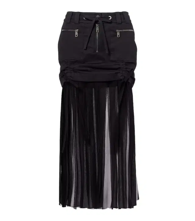 Dolce & Gabbana Silk and cotton midi skirt