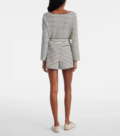 Veronica Beard Brighton striped shorts | Thumbnail 2 Veronica Beard Brighton striped shorts | Thumbnail 2