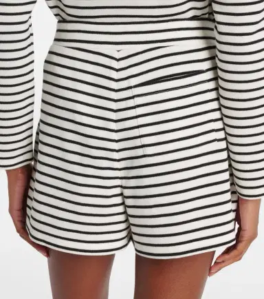 Veronica Beard Brighton striped shorts | Thumbnail 4 Veronica Beard Brighton striped shorts | Thumbnail 4