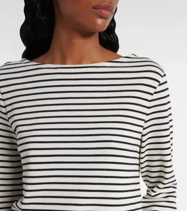 Veronica Beard Hovey striped top | Thumbnail 3 Veronica Beard Hovey striped top | Thumbnail 3