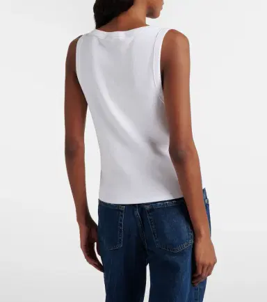 Veronica Beard Abbott cotton-blend tank top | Thumbnail 5 Veronica Beard Abbott cotton-blend tank top | Thumbnail 5