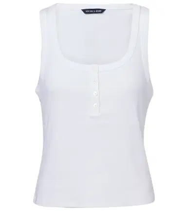 Veronica Beard Abbott cotton-blend tank top | Thumbnail 1 Veronica Beard Abbott cotton-blend tank top | Thumbnail 1