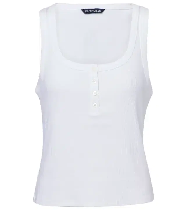 Veronica Beard Abbott cotton-blend tank top