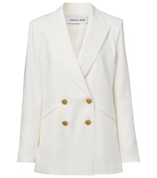 Dale linen-blend blazer
