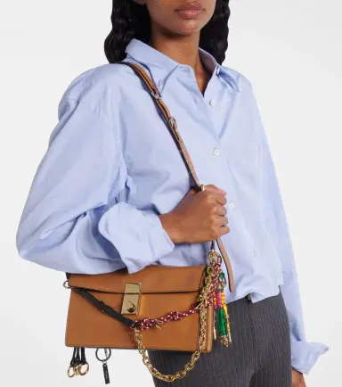 Prada Soft Sound Small leather shoulder bag | Thumbnail 5