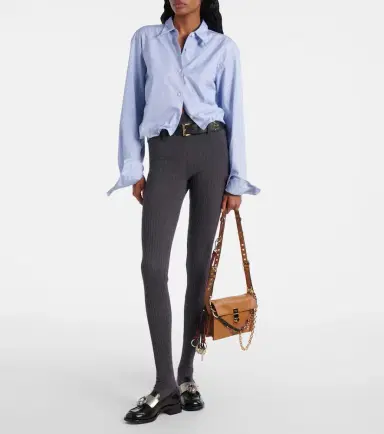 Prada Soft Sound Small leather shoulder bag | Thumbnail 7