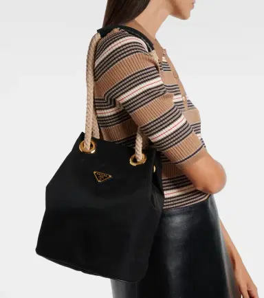 Prada Mariner Re-Nylon Small bucket bag | Thumbnail 4
