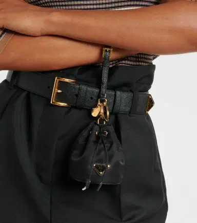 Prada Re-Nylon bag charm | Thumbnail 4
