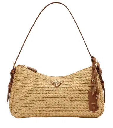 Prada Aimée Large crochet shoulder bag | Thumbnail 1 Prada Aimée Large crochet shoulder bag | Thumbnail 1