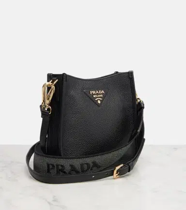 Prada Mini leather shoulder bag | Thumbnail 3 Prada Mini leather shoulder bag | Thumbnail 3