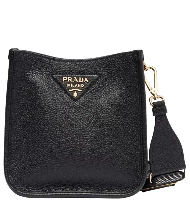 Prada Mini leather shoulder bag