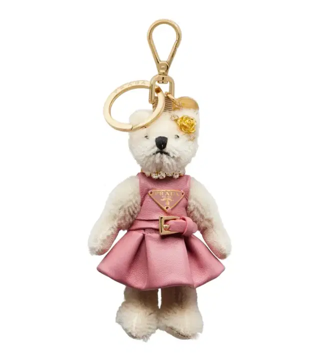 Prada Teddy bag charm