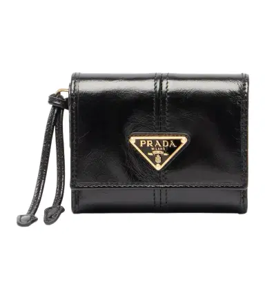 Prada Logo leather wallet | Thumbnail 1