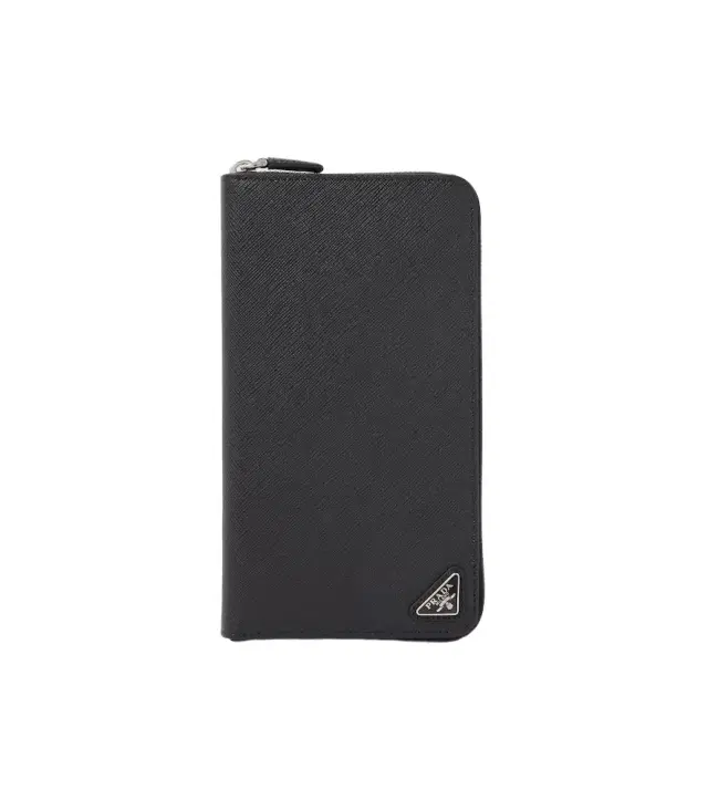 Prada Logo Saffiano leather wallet