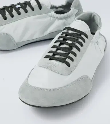 Prada Collapse Re-Nylon and suede sneakers | Thumbnail 3 Prada Collapse Re-Nylon and suede sneakers | Thumbnail 3