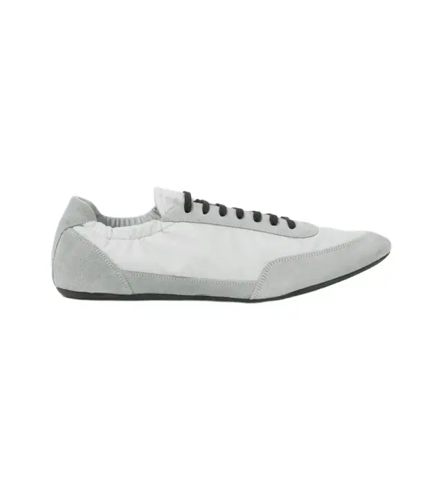Collapse Re-Nylon and suede sneakers