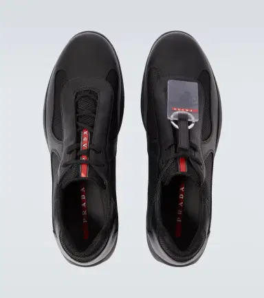 Prada America's Cup leather-trimmed sneakers | Thumbnail 3 Prada America's Cup leather-trimmed sneakers | Thumbnail 3