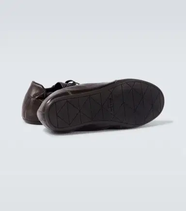 Prada Collapse leather sneakers | Thumbnail 2