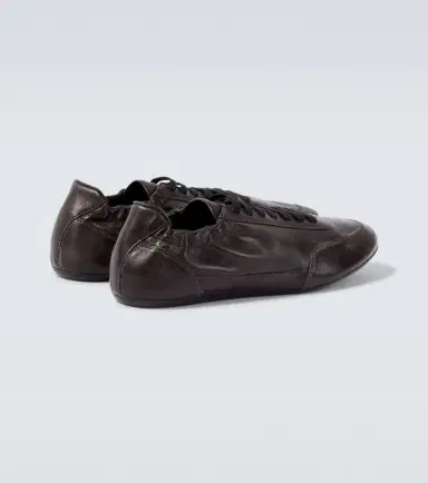 Prada Collapse leather sneakers | Thumbnail 6