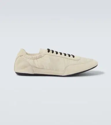 Prada Collapse Re-Nylon and suede sneakers | Thumbnail 4 Prada Collapse Re-Nylon and suede sneakers | Thumbnail 4