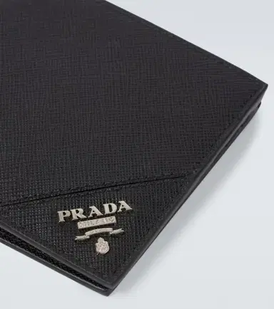 Prada Logo Saffiano leather wallet | Thumbnail 3