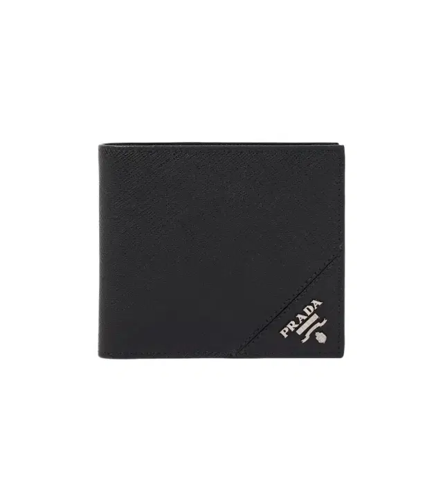 Prada Logo Saffiano leather wallet