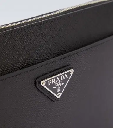 Prada Saffiano leather pouch | Thumbnail 3 Prada Saffiano leather pouch | Thumbnail 3