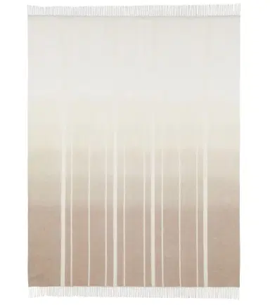 Loro Piana Dégradé striped cashmere throw | Thumbnail 1
