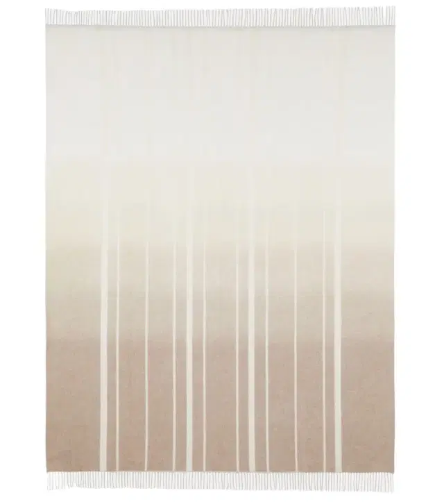 Loro Piana Dégradé striped cashmere throw