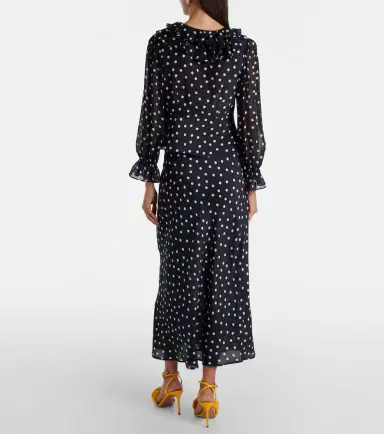 Rixo Lasca polka-dot silk top | Thumbnail 3 Rixo Lasca polka-dot silk top | Thumbnail 3