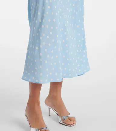 Rixo Iggy lace-trimmed polka-dot midi dress | Thumbnail 5 Rixo Iggy lace-trimmed polka-dot midi dress | Thumbnail 5