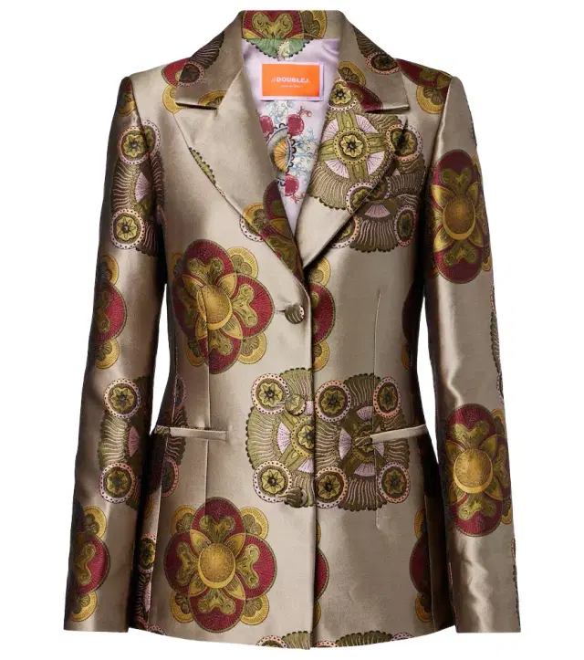 La DoubleJ 24/7 printed blazer
