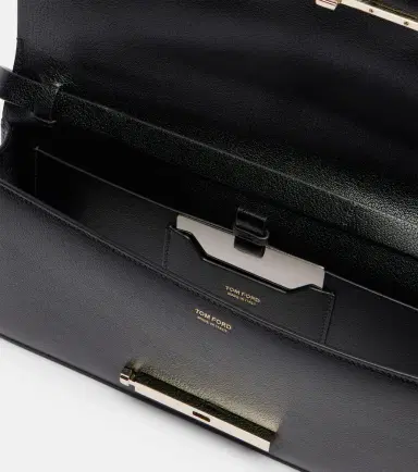 Tom Ford Double T leather shoulder bag | Thumbnail 3 Tom Ford Double T leather shoulder bag | Thumbnail 3