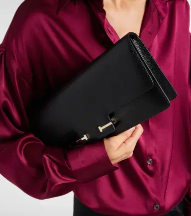 Tom Ford Double T leather shoulder bag | Thumbnail 4 Tom Ford Double T leather shoulder bag | Thumbnail 4