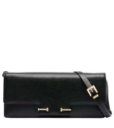 Tom Ford Double T leather shoulder bag | Thumbnail 1 Tom Ford Double T leather shoulder bag | Thumbnail 1